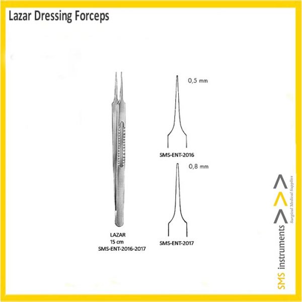 EAR DRESSING AND TISSUE FORCEPS